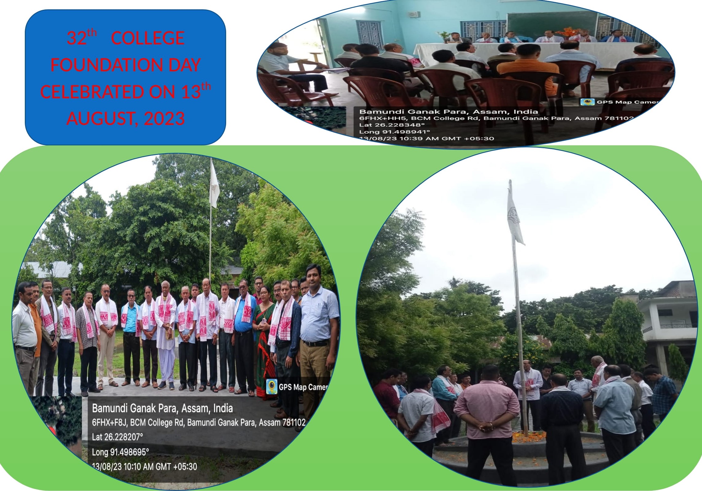 32th COLLEGE FOUNDATION DAY